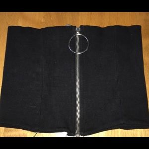 Front Zip Underbust Corset